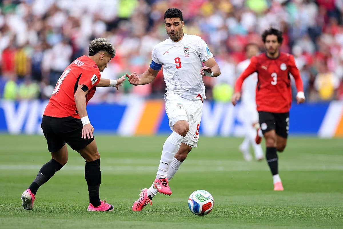 Iran's national soccer team during the 2026 World Cup qualifiers.