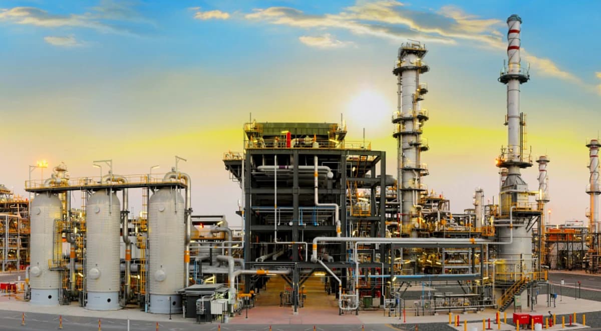 ADNOC Gas facility at Habshan complex showcasing operational resilience.