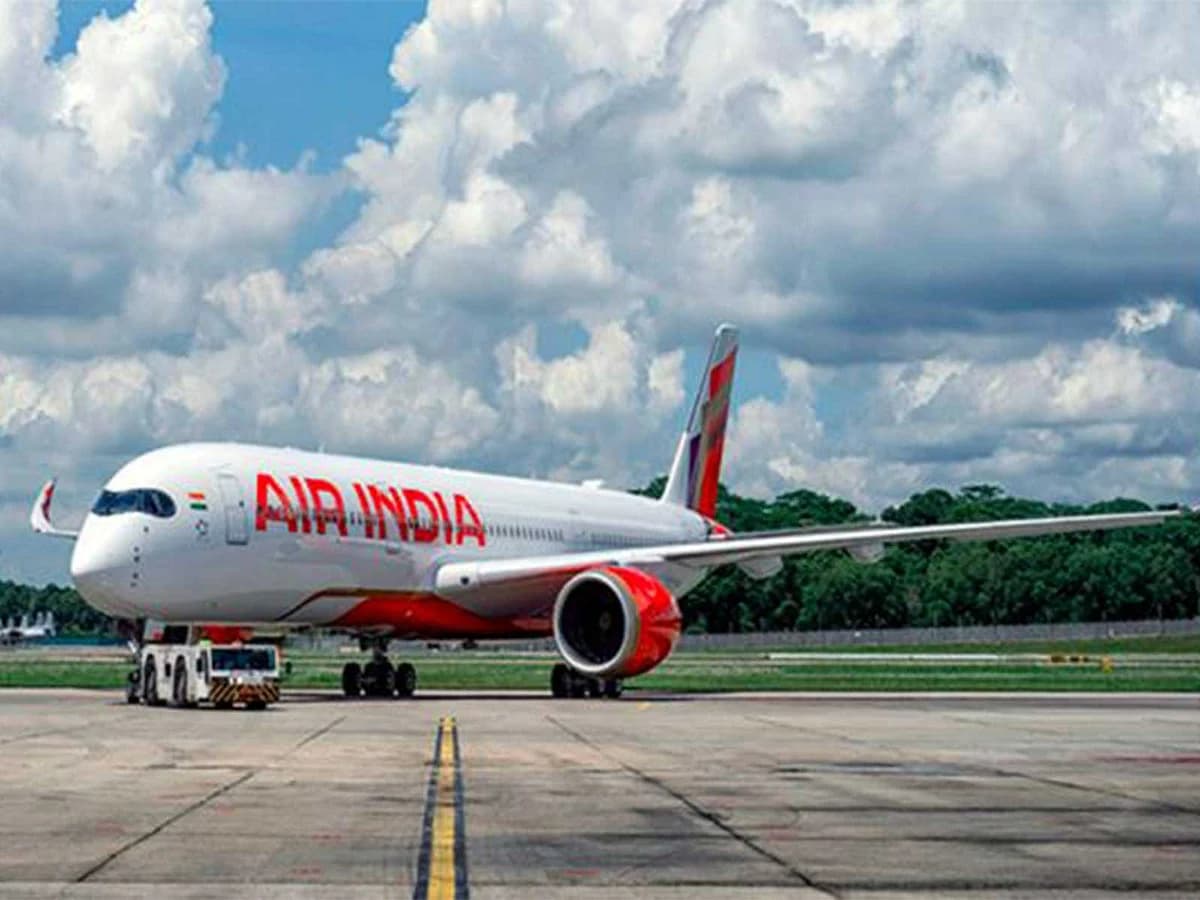 Architectural rendering of Navi Mumbai International Airport highlighting new routes for Air India Express passenger flights
