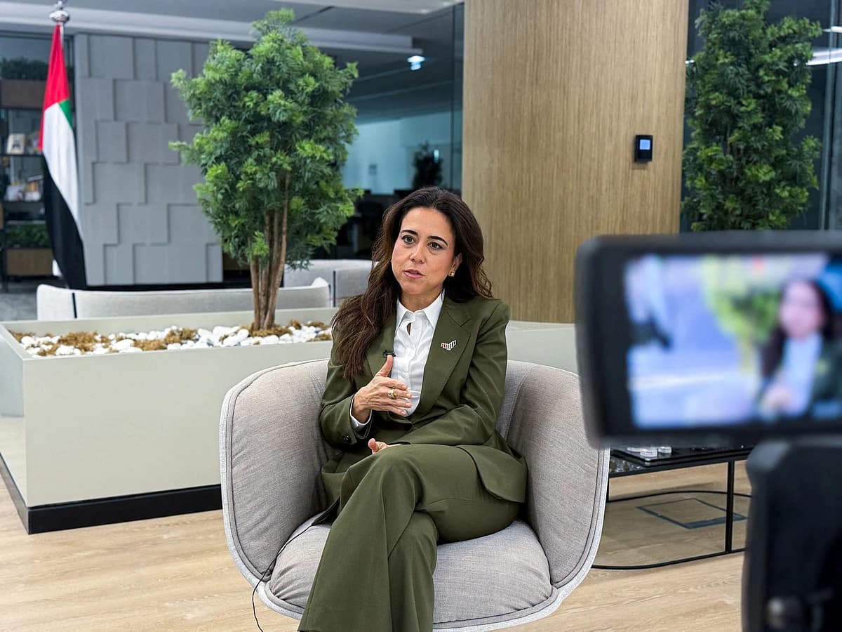 Lana Nusseibeh announcing her candidacy for UN Secretary-General, highlighting the selection process and veto power dynamics.