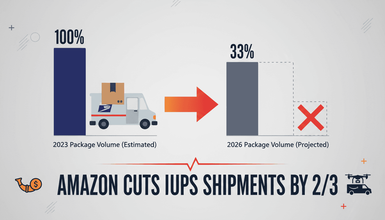 Amazon to Cut USPS Package Shipments by Two-Thirds Amid Contract Negotiation Breakdown