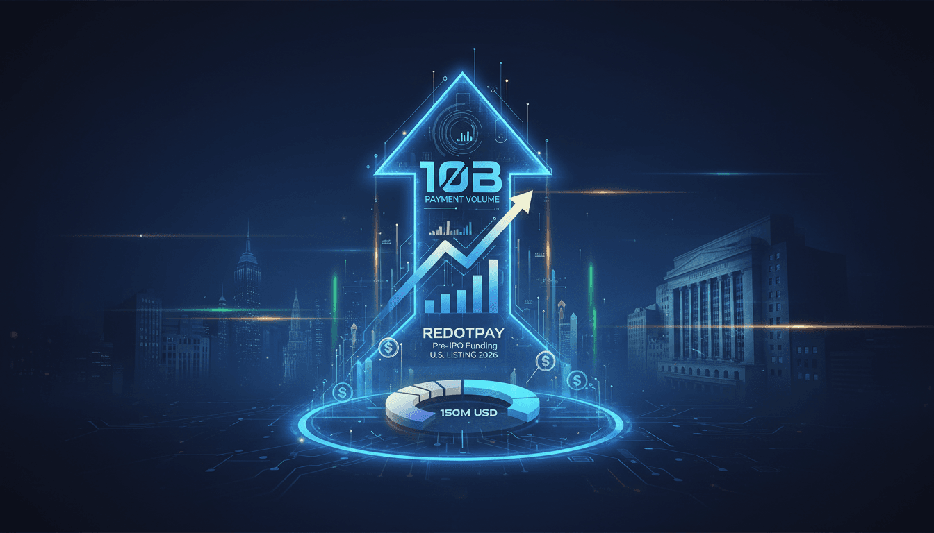 RedotPay Pursues $150 Million Pre-IPO Funding Ahead of 2026 U.S. Listing