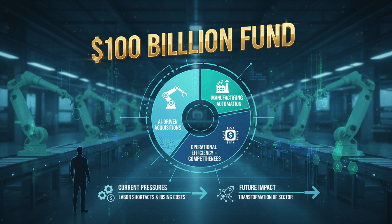 Jeff Bezos Initiates $100 Billion Fund for AI-Driven Manufacturing Acquisitions