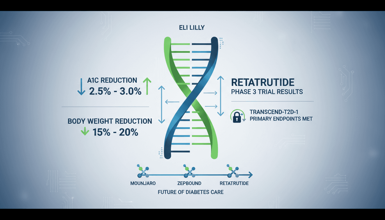 Eli Lilly's Retatrutide Shows Promising Results in Phase 3 Trial for Type 2 Diabetes