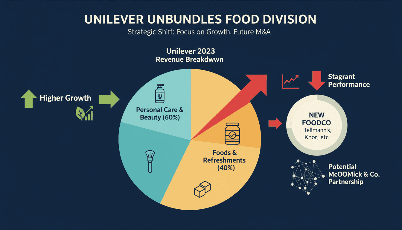 Unilever in Advanced Talks to Spin Off Food Division Including Hellmann's Mayo