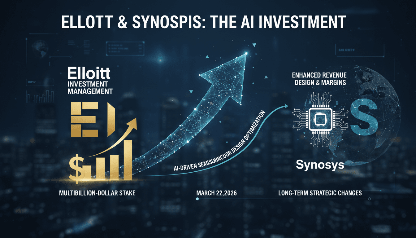 Elliott Investment Management Takes Multibillion-Dollar Stake in Synopsys