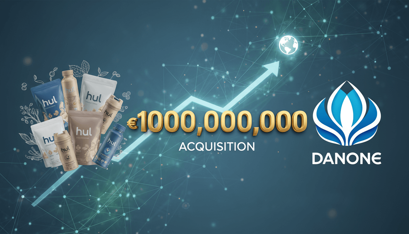 Danone Acquires Huel for €1 Billion to Enter Complete Nutrition Market