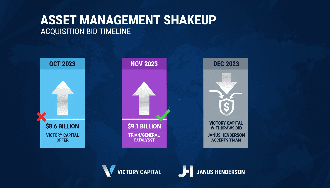 Victory Capital Holdings Withdraws $8.6 Billion Acquisition Proposal for Janus Henderson Group