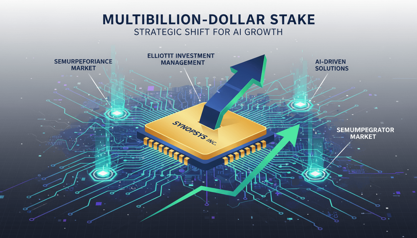 Elliott Investment Management Takes Multibillion-Dollar Stake in Synopsys