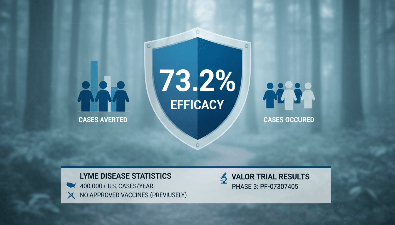 Pfizer and Valneva report Phase 3 trial results for Lyme disease vaccine candidate PF-07307405
