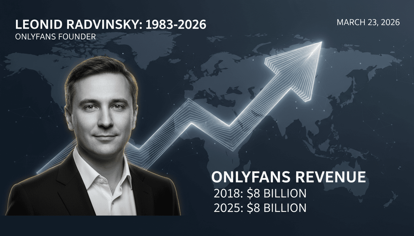 Leonid Radvinsky, founder of OnlyFans, passes away at 43