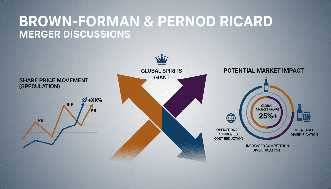 Brown-Forman and Pernod Ricard Confirm Merger Discussions