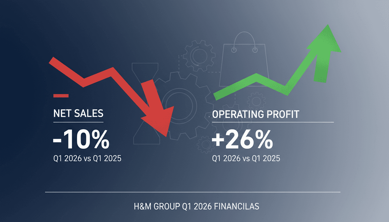 H&M Group Reports 10% Decline in Q1 2026 Net Sales Amid 26% Profit Increase