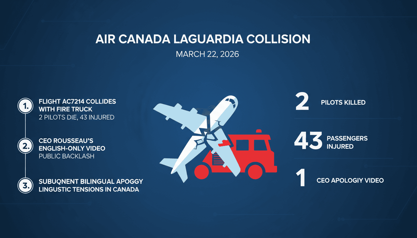 Air Canada CEO Issues Apology Following Fatal Collision at LaGuardia Airport