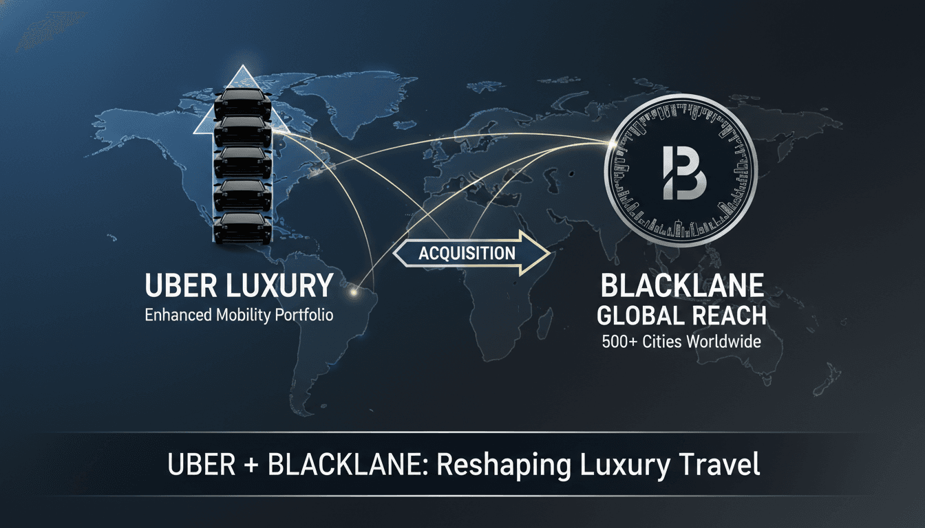 Uber to Acquire Blacklane to Enhance Luxury Mobility Services