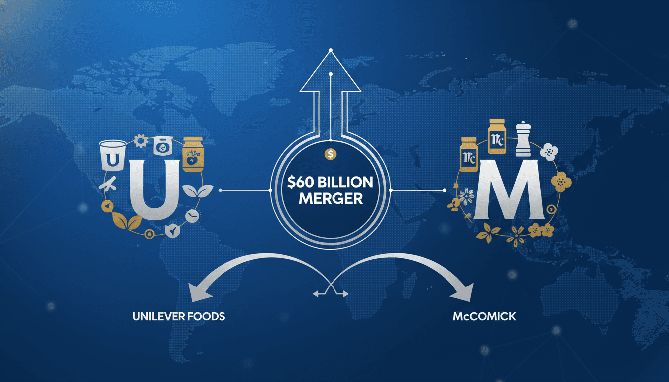 Unilever and McCormick Near $60 Billion Merger Agreement