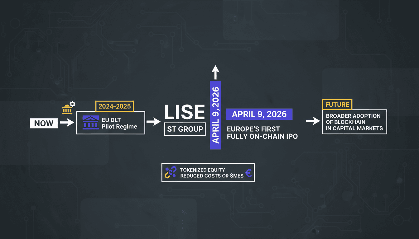 Lise to Launch Europe's First Fully On-Chain IPO for ST Group in 2026