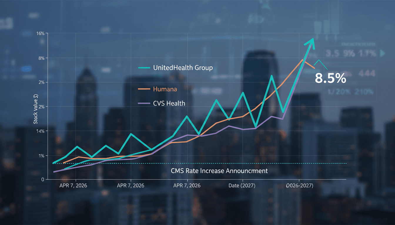 UnitedHealth Group Stock Rises 8.5% Following Medicare Advantage Rate Increase Announcement