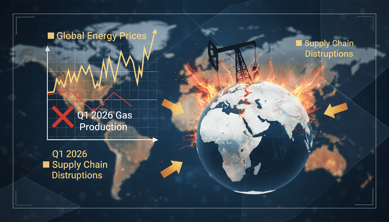 Shell Revises Q1 2026 Gas Production Forecast Amid Middle East Conflict