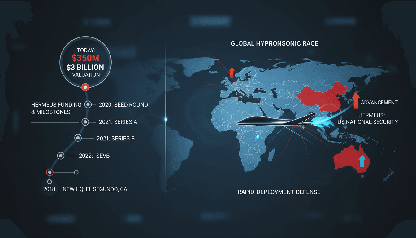 Hermeus Secures $350 Million Series C Funding to Enhance Hypersonic Aircraft Development