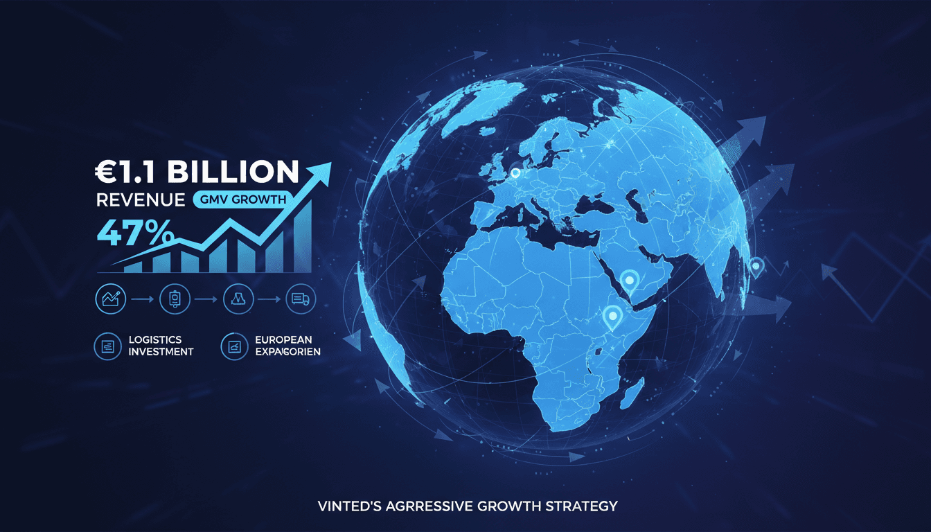 Vinted Reports €1.1 Billion Revenue with 47% GMV Growth Following European Expansion