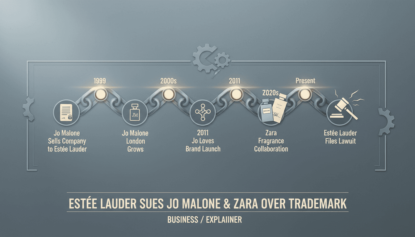 Estée Lauder Files Lawsuit Against Jo Malone and Zara UK for Trademark Infringement