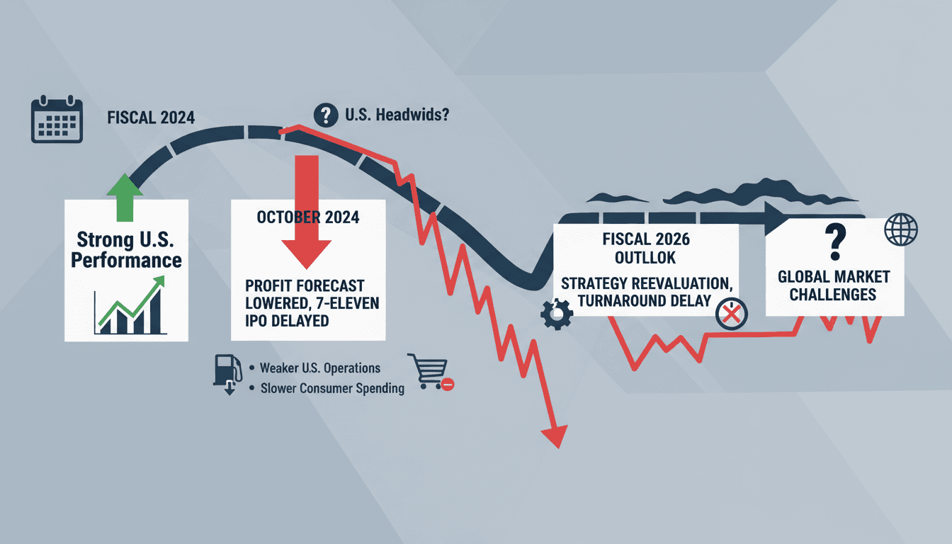Seven & i Holdings Lowers Fiscal 2026 Profit Forecast and Delays 7-Eleven IPO