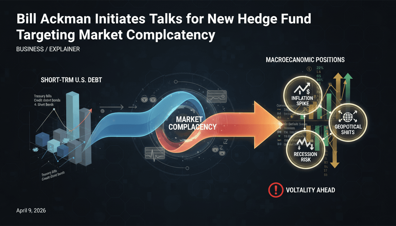 Bill Ackman Initiates Talks for New Hedge Fund Targeting Market Complacency