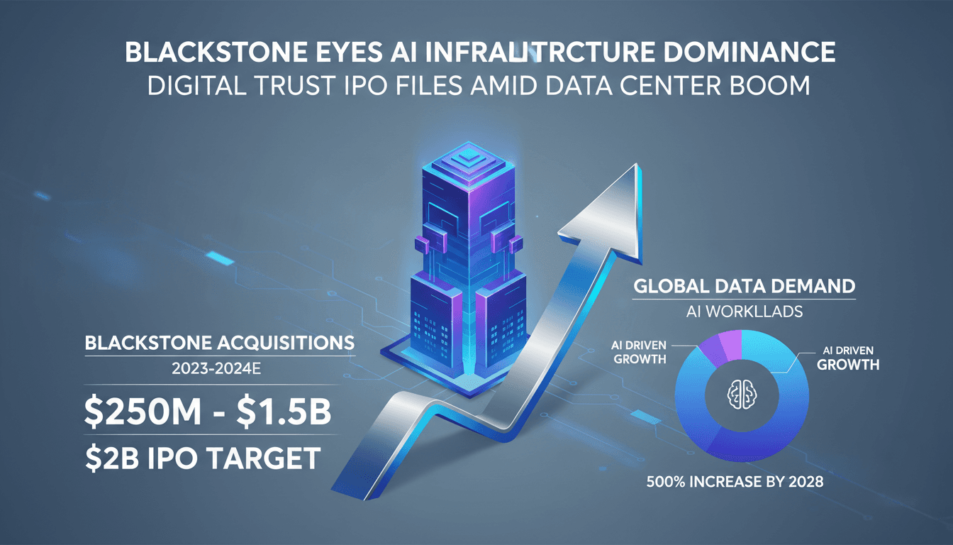 Blackstone Digital Infrastructure Trust Files for IPO Focused on Data Centers