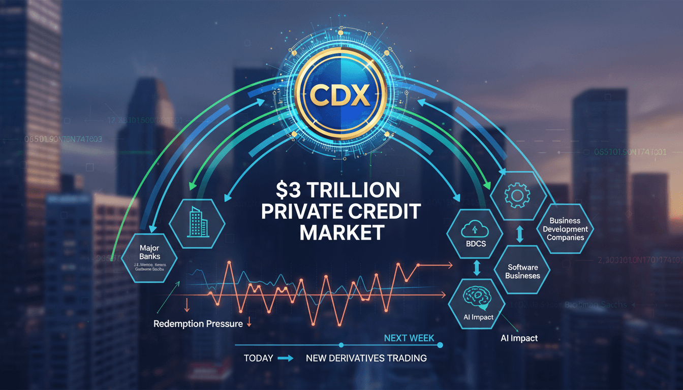 S&P Dow Jones Indices Introduces CDX Financials Credit-Default Swap Index Targeting Private Credit Market