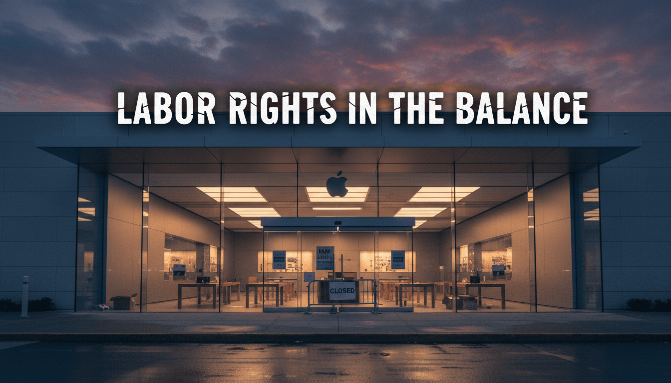 Apple Announces Closure of First Unionized U.S. Retail Store Amid Union Busting Allegations