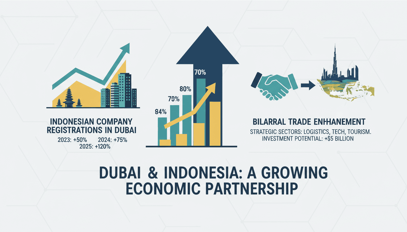 Dubai Chambers and Indonesian Ambassador Discuss Bilateral Trade Enhancement