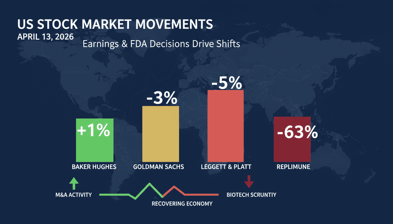 US Stock Market Sees Significant Movements Amid Earnings and FDA Decisions