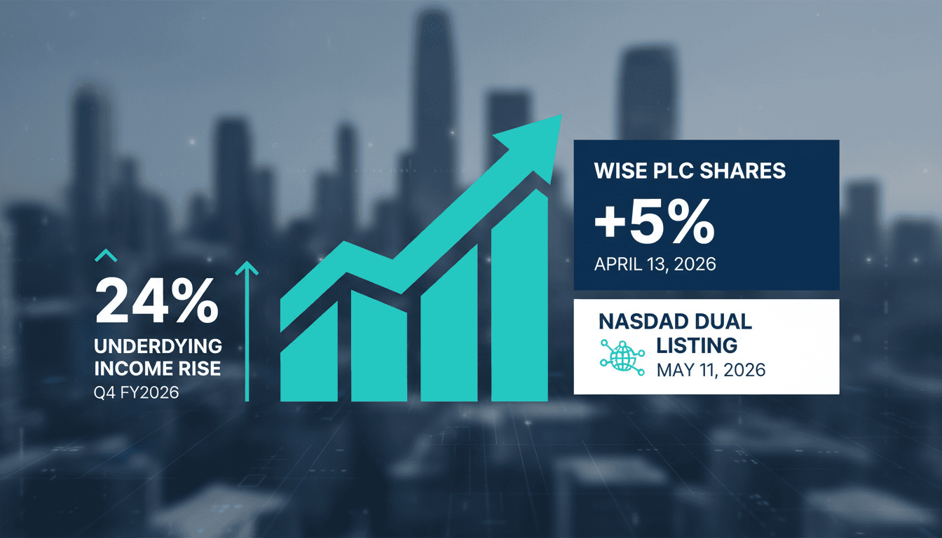 Wise plc Shares Rise 5% Following Strong Q4 FY2026 Results and Nasdaq Dual Listing Announcement