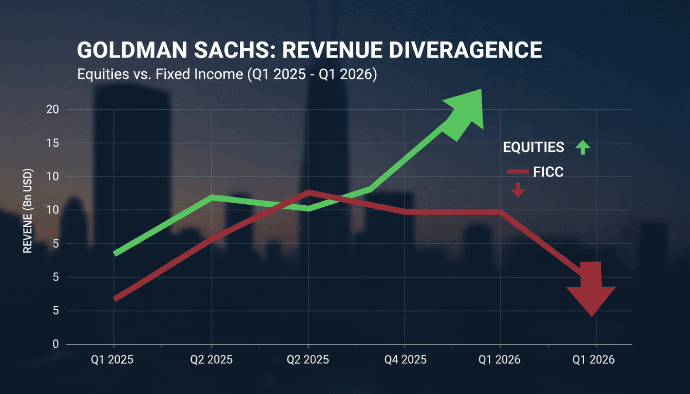 Goldman Sachs Reports Record Q1 2026 Earnings Amid Fixed Income Trading Decline