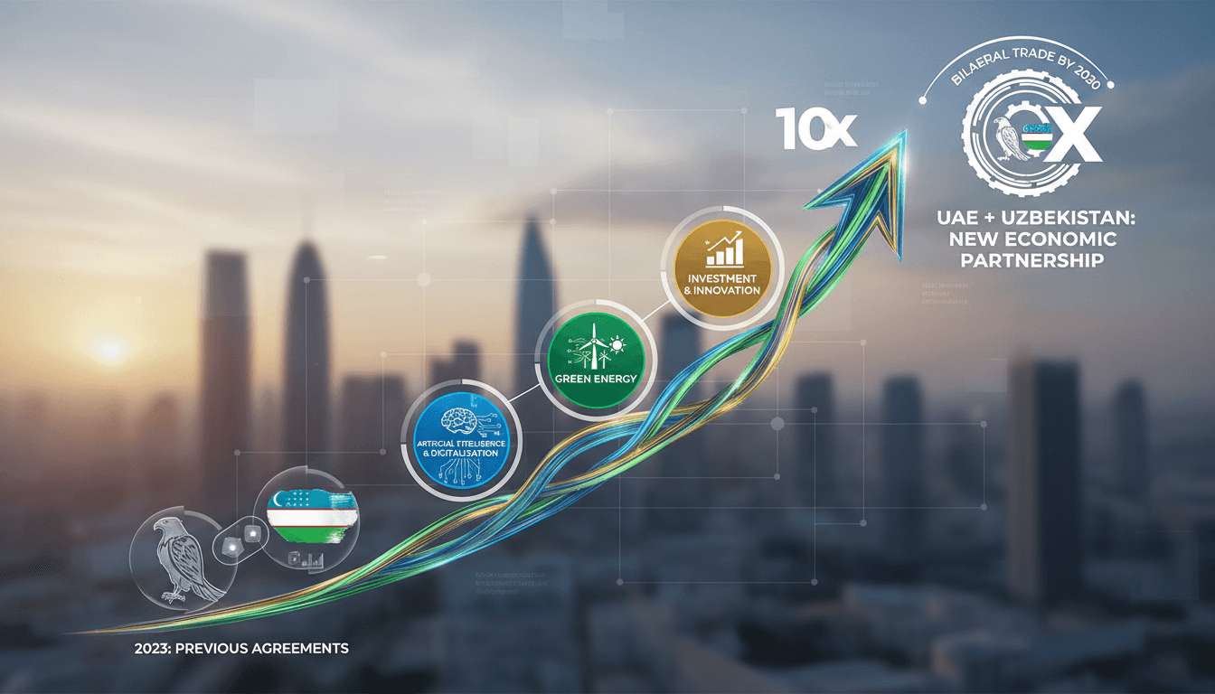 UAE and Uzbekistan Launch New Economic Partnership Focused on Emerging Sectors