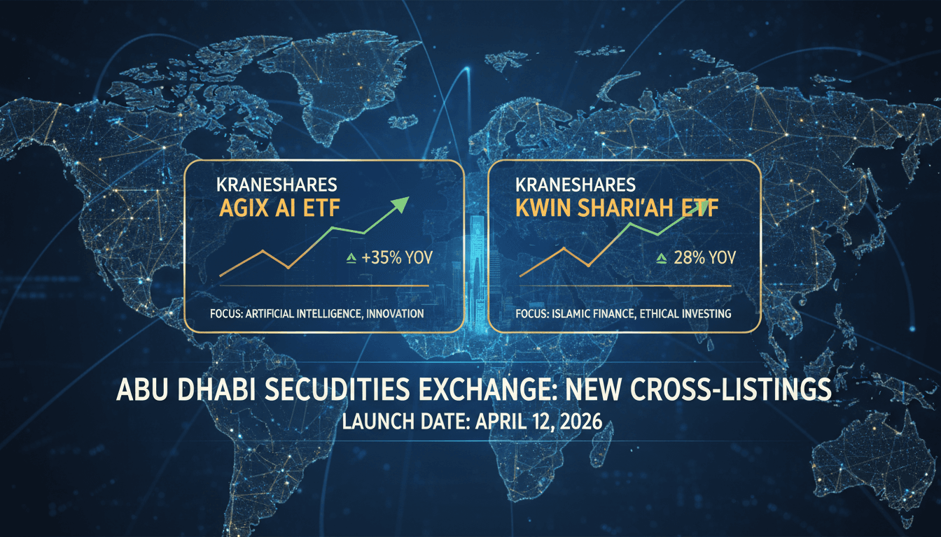 Abu Dhabi Securities Exchange to Cross-List KraneShares AI and Shari’ah-Compliant ETFs