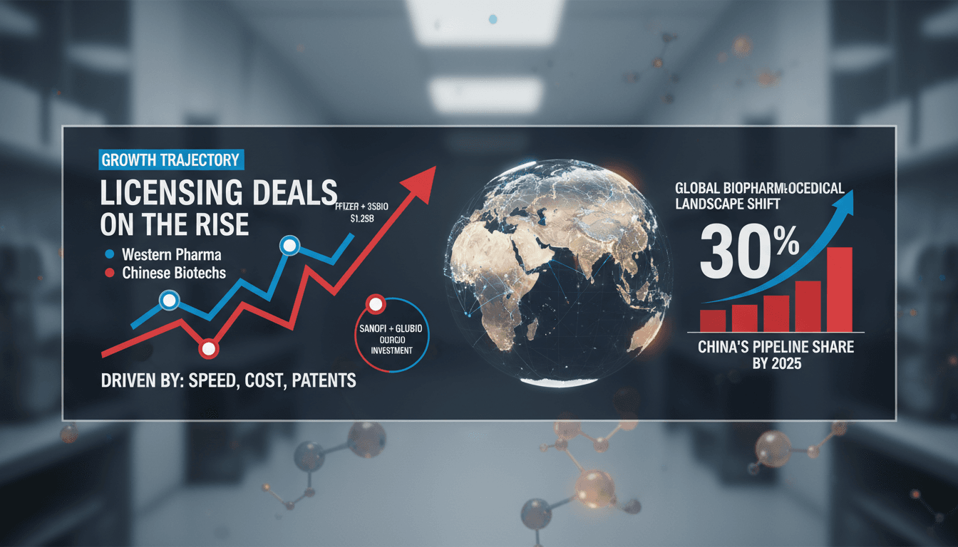 Western Pharmaceutical Companies Increase Licensing Agreements with Chinese Biotechs