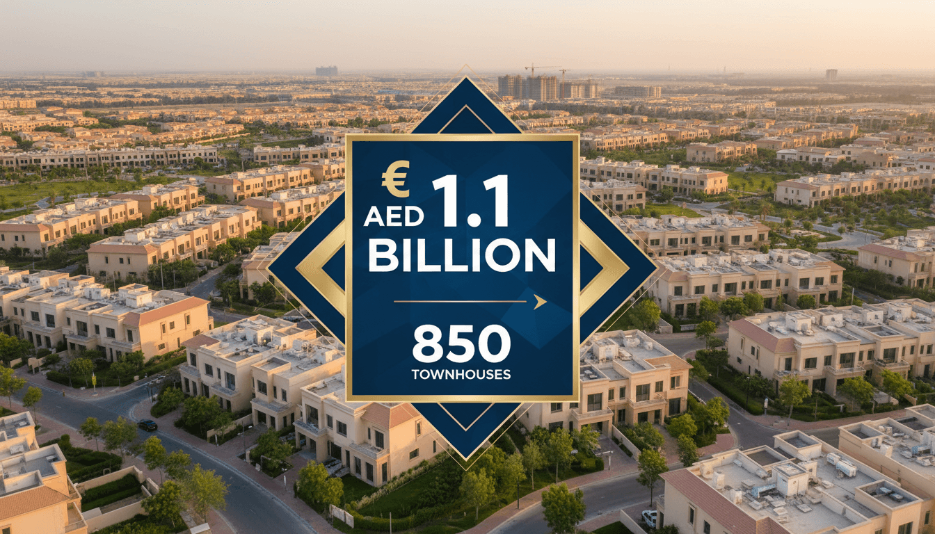 Dubai Properties Awards AED 1.1 Billion Contracts for 850 Townhouses in Villanova Expansion