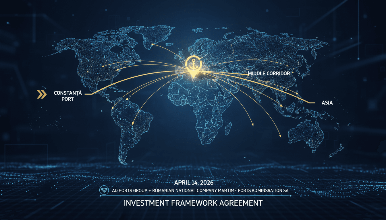 AD Ports Group Initiates Investment Framework for Constanța Port in Romania
