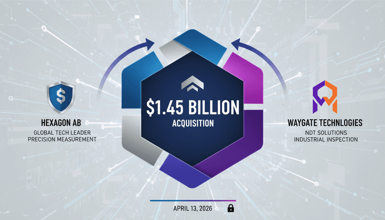 Hexagon AB Acquires Waygate Technologies for $1.45 Billion