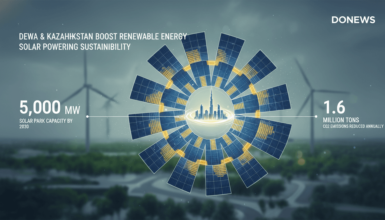 DEWA and Kazakhstan Consul General Discuss Renewable Energy Cooperation