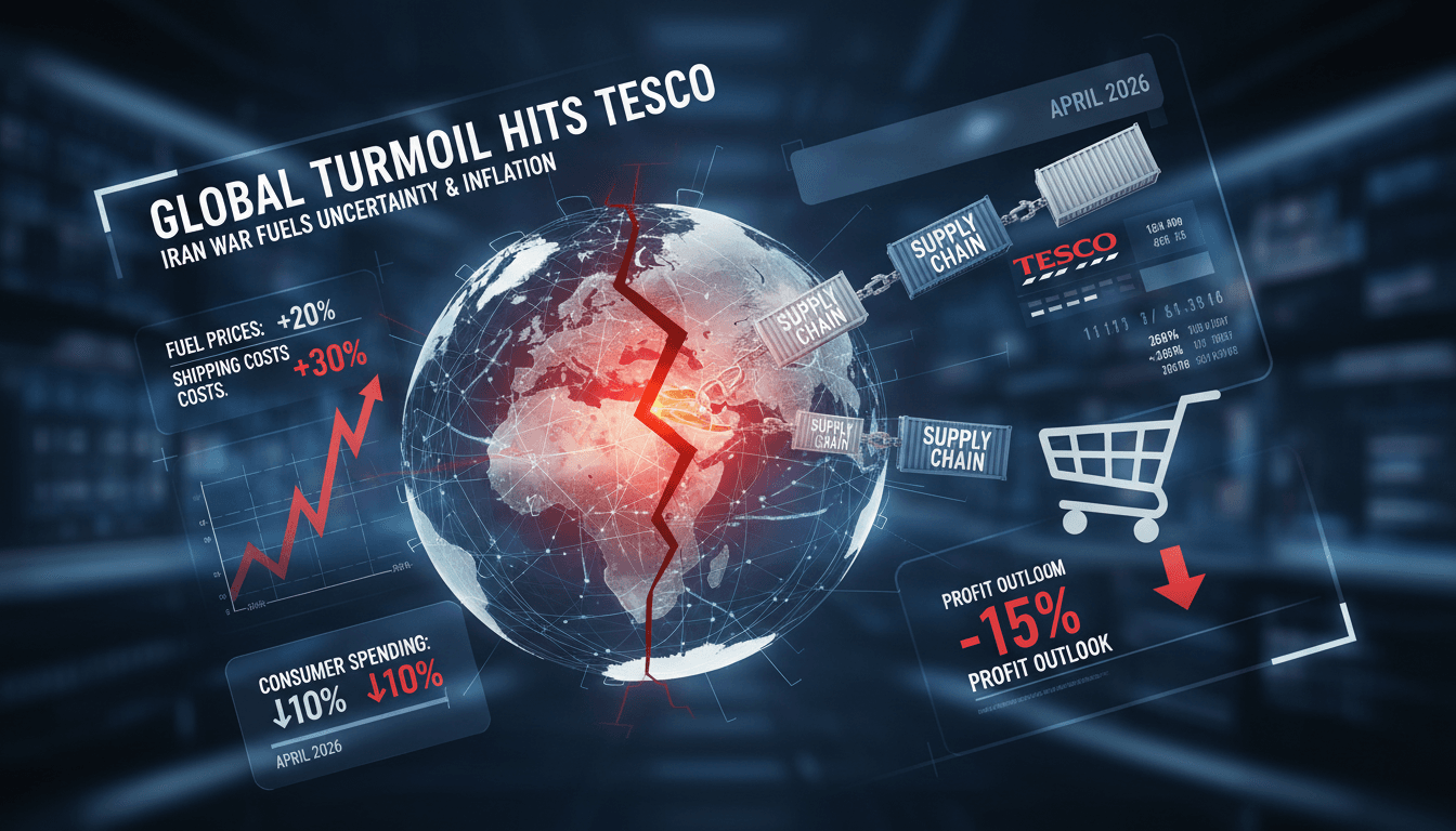 Tesco Issues Profit Warning Amid Iran War Uncertainty