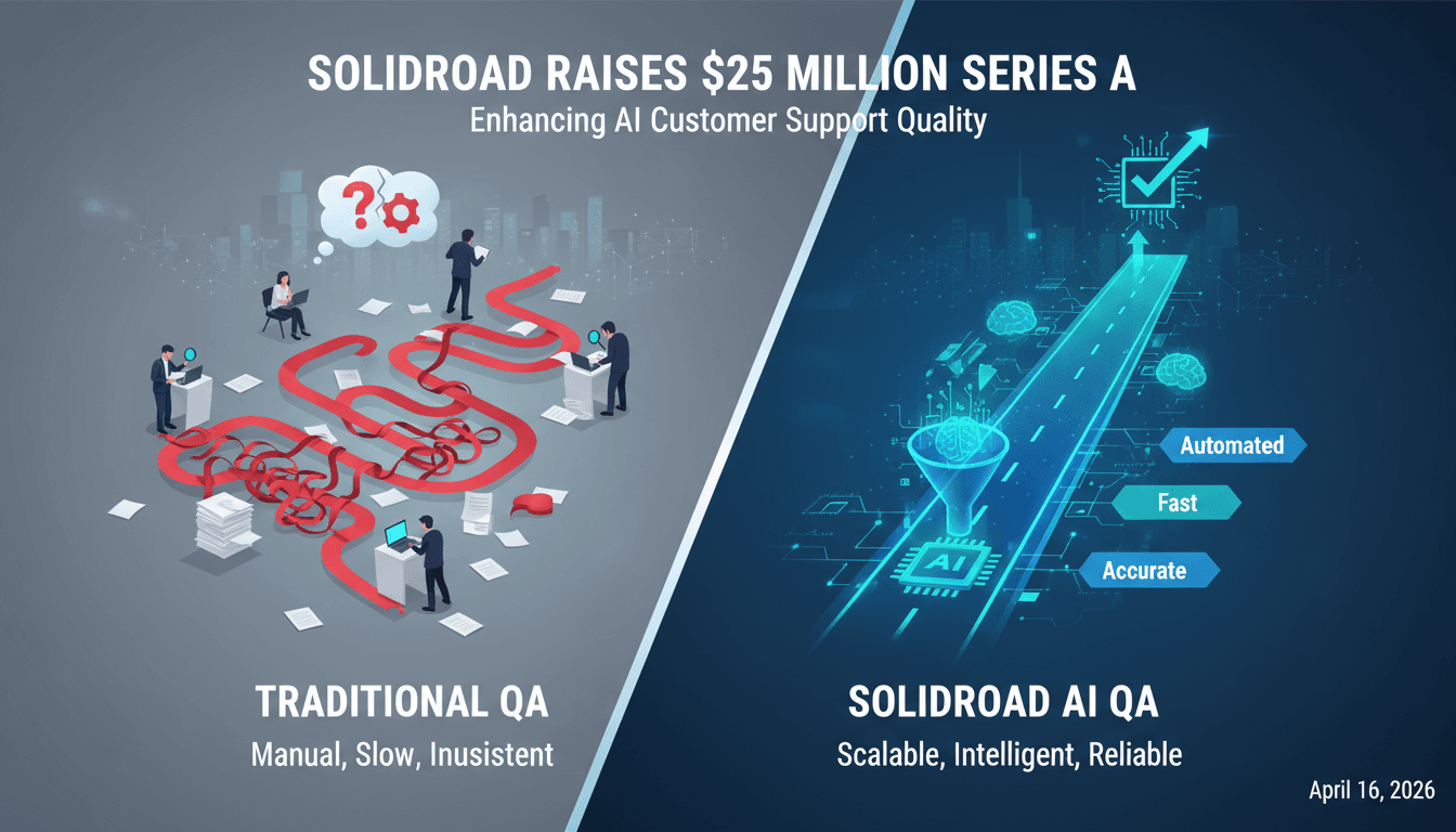 Solidroad Raises $25 Million Series A to Enhance AI Customer Support Quality Assurance