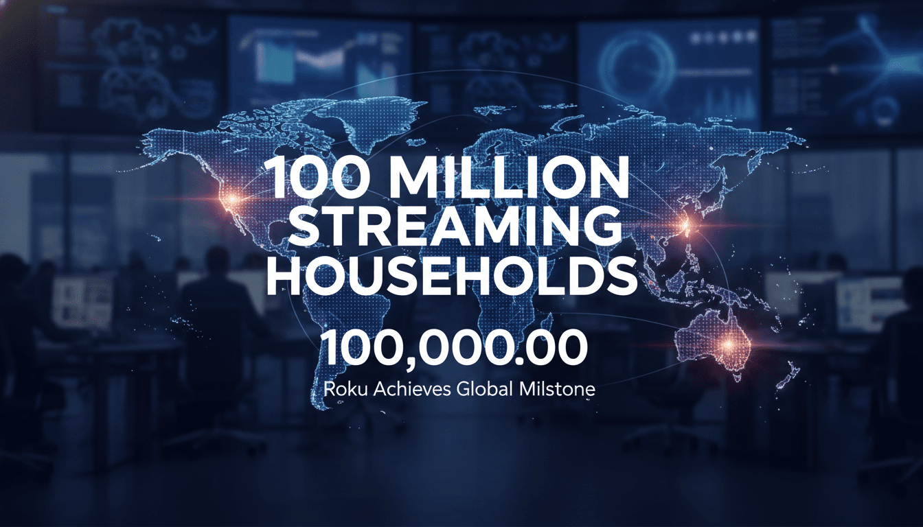 Roku Achieves 100 Million Global Streaming Households Milestone