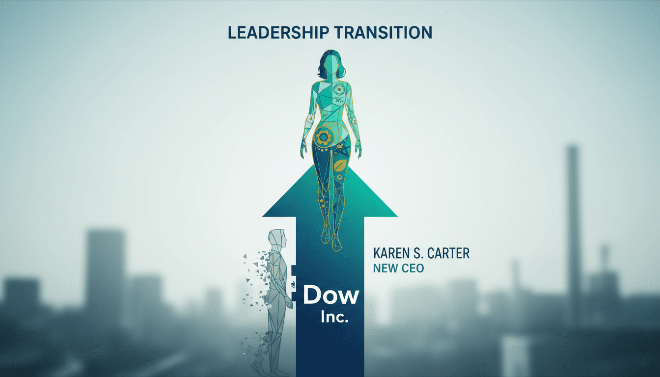 Dow Inc. Announces Leadership Transition with Karen S. Carter as New CEO