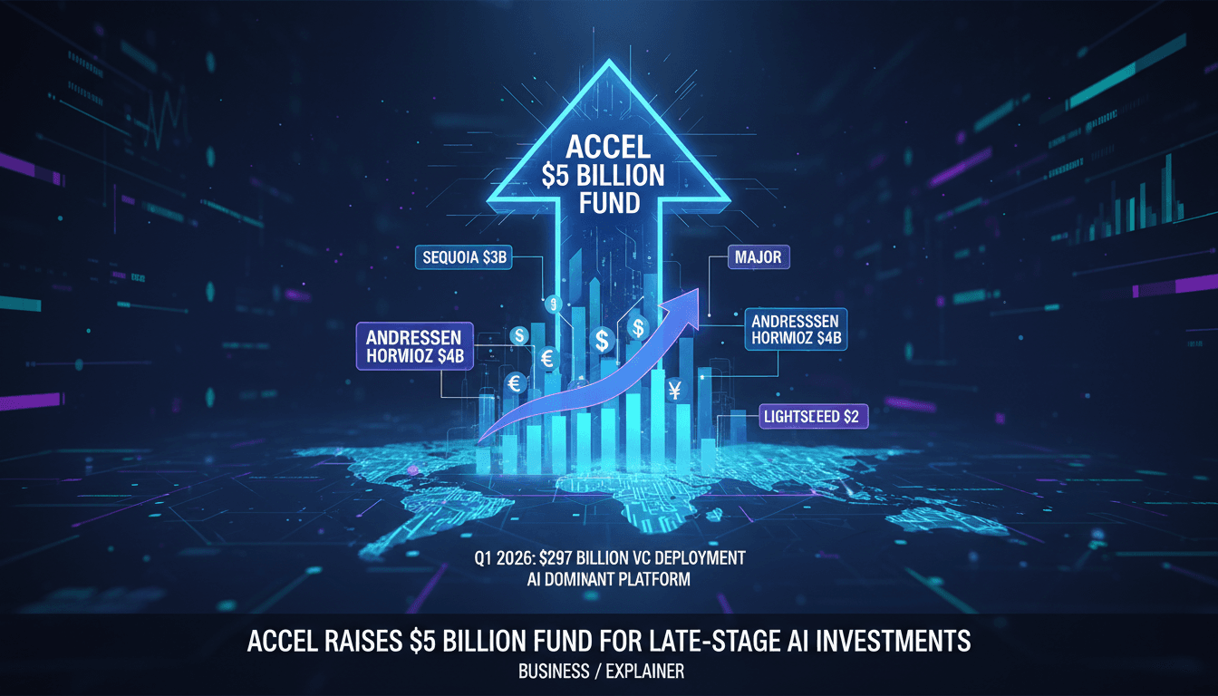 Accel Raises $5 Billion Fund for Late-Stage AI Investments