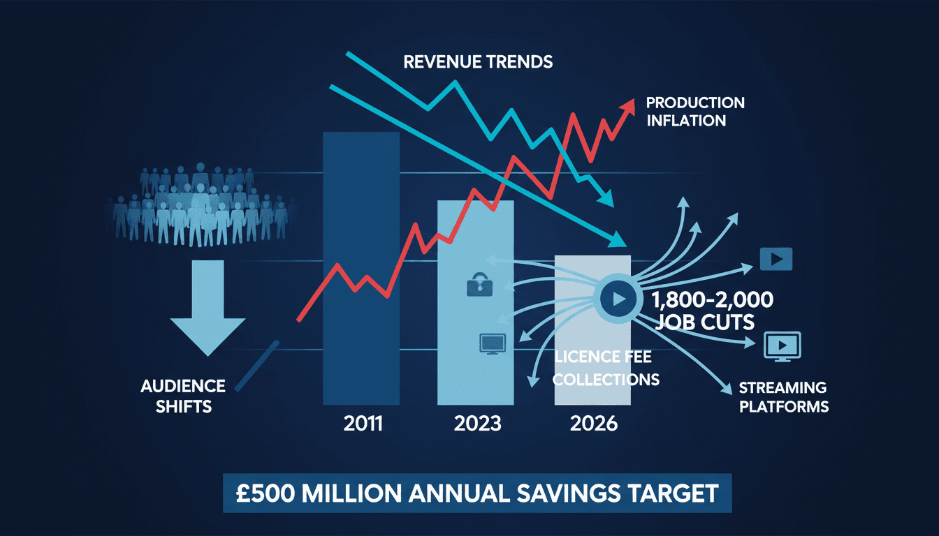 BBC Announces Major Job Cuts Amid Financial Pressures