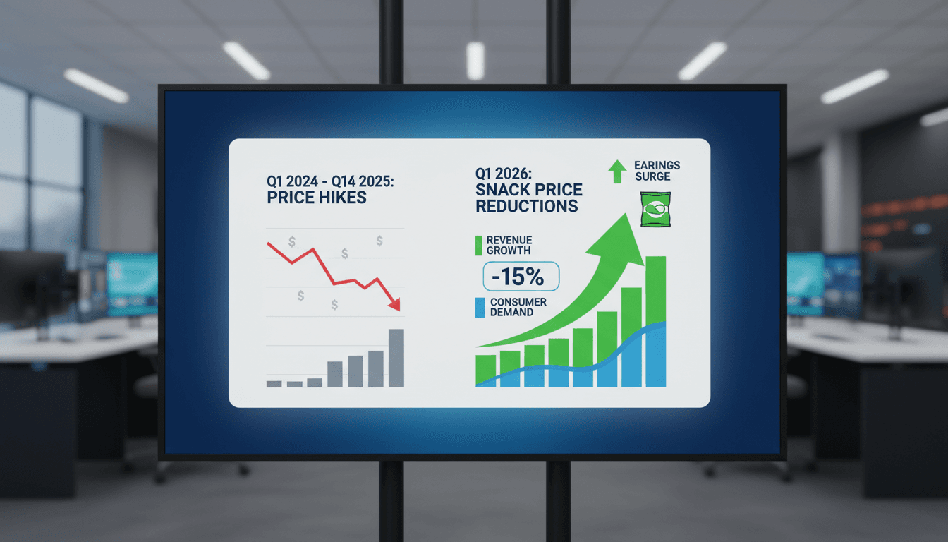 PepsiCo Reports Q1 2026 Earnings Boosted by Snack Price Reductions