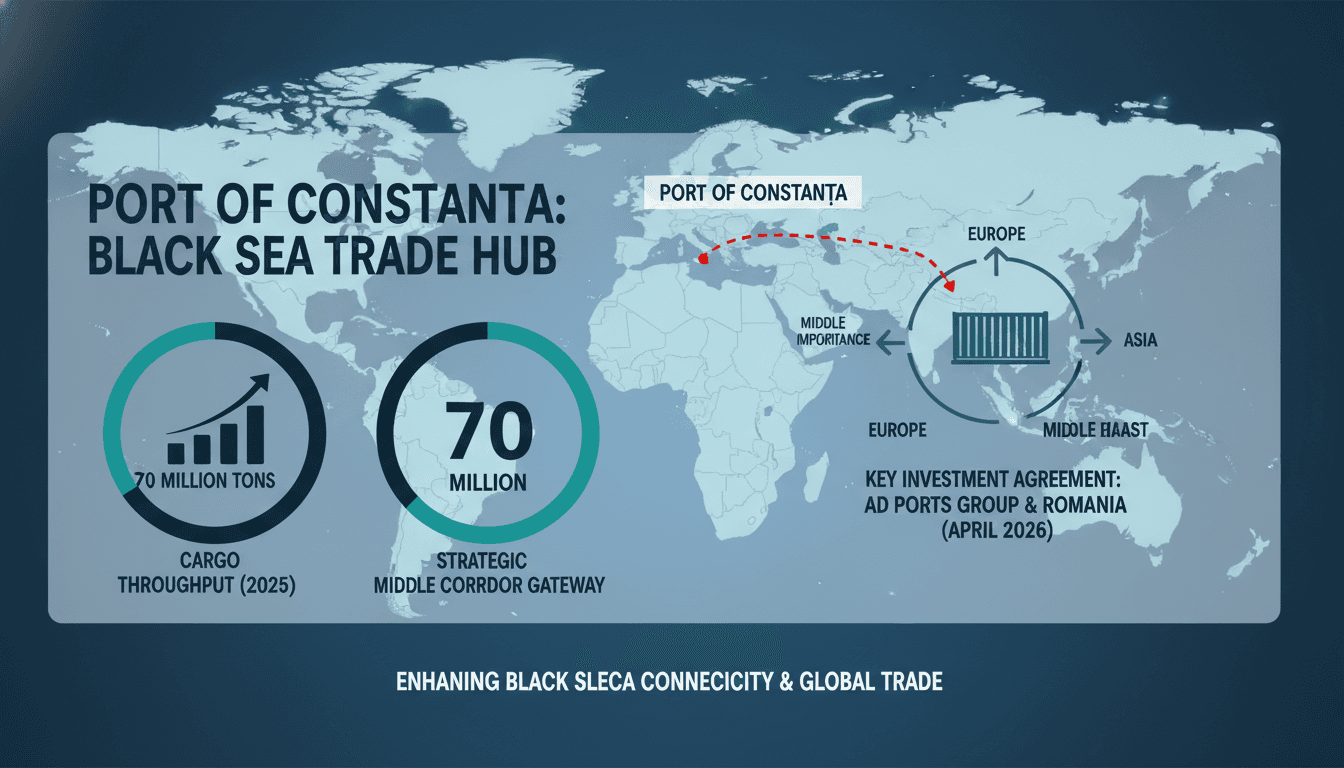 AD Ports Group Signs Investment Agreement for Romania's Port of Constanța